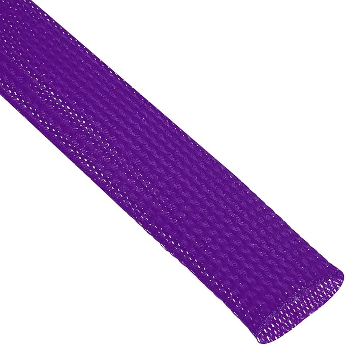 uxcell Expandable Sleeving, 1-inch 50ft Cable Sleeve - Image 2