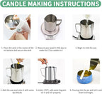 SUPERSUN Candle Making Kit for Adults, DIY Candle Making Supplies for Adults - Image 5