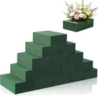 20 Pcs Floral Foam Blocks for Flower Arrangements 5.5"L x 3.1"W x 1.5"H | Green by Ysglory