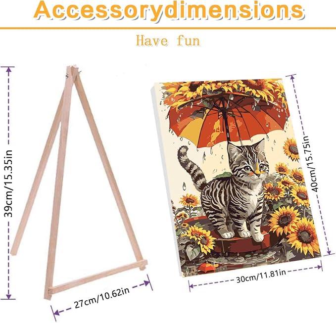 Meothan Framed Paint by Numbers Kits - Image 2