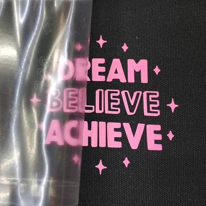 guangyintong Heat Transfer Vinyl Pink HTV Rolls, Glossy Surface HTV Vinyl - Image 4