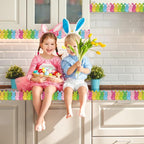 69Ft Easter Bulletin Board Borders Bunny Die-Cut Border Trim - Image 5
