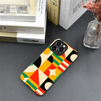 ZHEGAILIAN Case for iPhone 15 Pro, Geometric Colors Durable Shockproof Silicone - Image 4