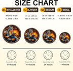 KAAYEE Wooden Puzzles for Adults, 3D Visual Effect Dragon Family Night Reading - Image 7