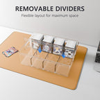 Trading Card Storage Box – Clear Large Card Organizer Holds 6400 Cards - Image 3