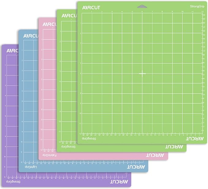 AIRCUT Cutting Mat for Cricut Maker and Explore Series, Variety Sticky Cutting by AIRCUT
