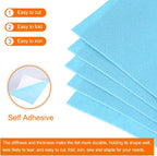 MECCANIXITY Adhesive Felt Sheets, Felt Fabric Crafts Back Adhesive Felt Sheets - Image 4