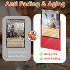 600PCS Card Sleeves for Collectable Gaming Cards, Matte Card Protectors Sleeves - Image 4