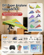 Rc Paper Airplane Motor Kit DIY Model Airplanes Launcher Construction Set - Image 2