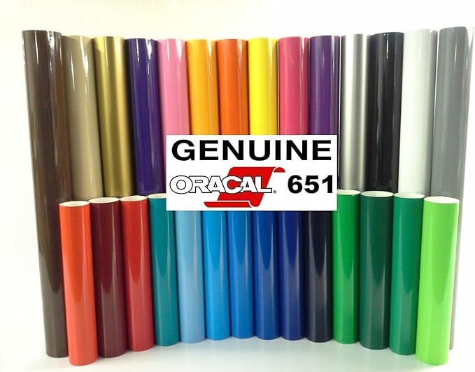 VViViD ORACAL 651 Multi-Colored Vinyl Solvent-Based Adhesive-Backed Calendared - Image 2