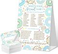 What's Your Donut Name Game Cards, Birthday Game Supplies, 1 Donut Name Game by QZCYU