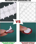 Double Sided Adhesive Dots for Wax Seal, 108 Pieces 1 Inch Stickers Round - Image 3