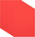 PATIKIL 10 Pcs Red EVA Foam Sheets, 12 x 8 Inches Foam Sheets by PATIKIL