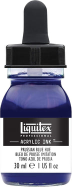 Liquitex Professional Acrylic Ink, 1-oz Jar, Prussian Blue Hue by Liquitex