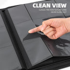 Card Binder 12 Pocket, Premium 720 Double Sided Pocket Collection Binder - Image 6