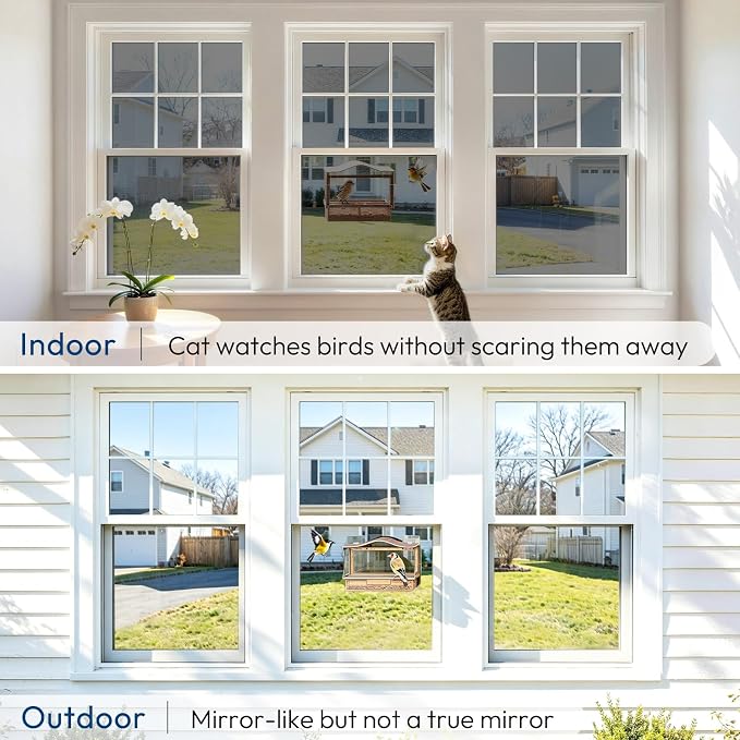 rabbitgoo Window Privacy Film One Way Window Tint - Image 9
