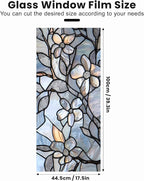 Stained Glass Window Privacy Film Static Cling - Image 2