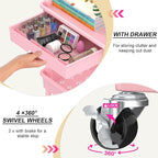 Goovilla 4 Tier Rolling Utility Cart Organizer - Image 2