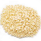 Gxueshan 1000 Pcs Acrylic Pony Beads 6x9mm Pony Beads Bulk DIY - Image 3