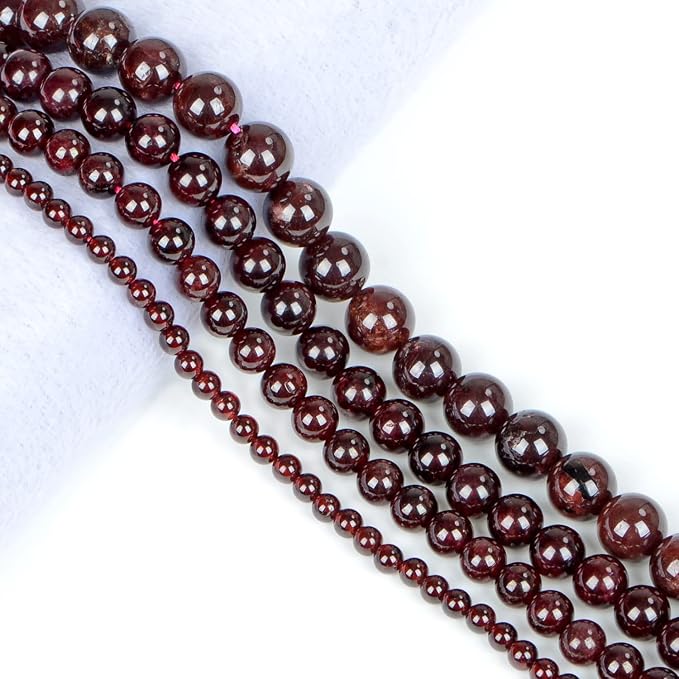 AD Beads Natural Gemstone Round Loose Beads 15" - Image 4