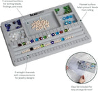 The Beadsmith Mini Bead Board, 5 Recessed Compartments, 7.75 x 11.25 inches - Image 4