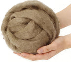 3.4oz Wool Roving, Needle Felting Wool Military Olive, Wool Roving by %22VNAKER%22+Flagship
