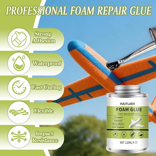 120ML Foam Glue Clear Special Adhesive - Image 2