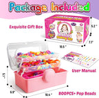 FUNZBO 850pcs Pop Beads - Image 5