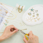 UMAOKANG 9pcs Blue Enamel Ocean Collection Charms - Image 5