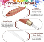 MECCANIXITY Pack of 2 Palette Knife No.20, 7.5" Long - Image 3