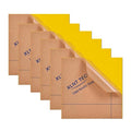 6 PCS Yellow Cast Acrylic Opaque Plastic Sheet 8 x 8 Inch, by MaterialsParts