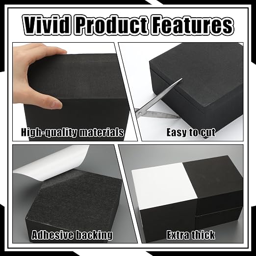4 Pcs 3" Thick Foam Padding Sheet - Image 3