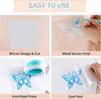 HTVRONT Tie Dye HTV Heat Transfer Vinyl Rolls - Image 4