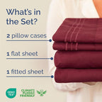 King Size 4 Piece Sheet Set - Image 2