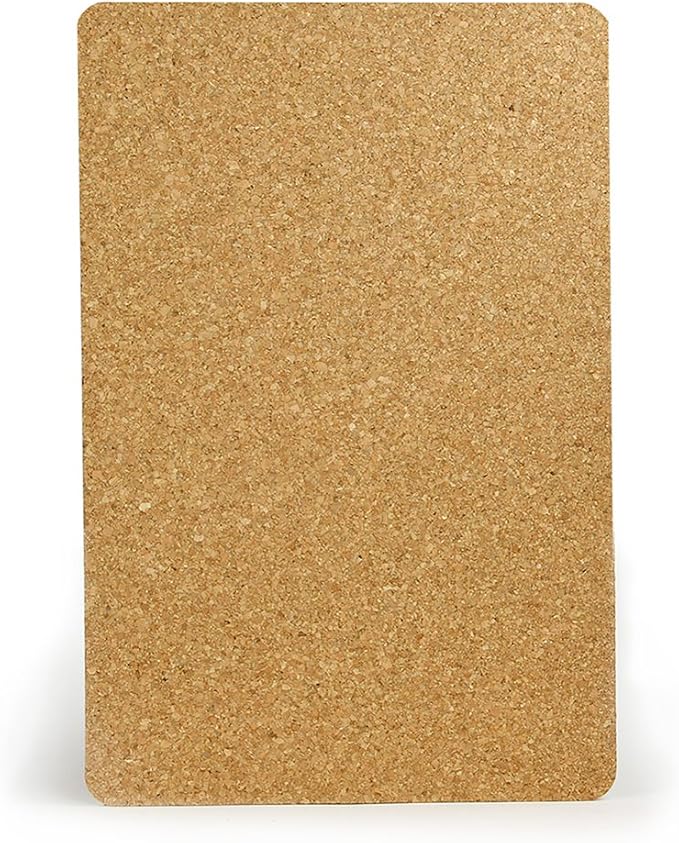 Hygloss Cork Sheets - 3mm Thick Corkboard Sheets - 12 x 18 Inches by HyglossProductsInc