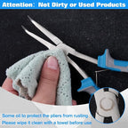 SPEEDWOX Long Reach Bent Needle Nose Pliers - Image 7