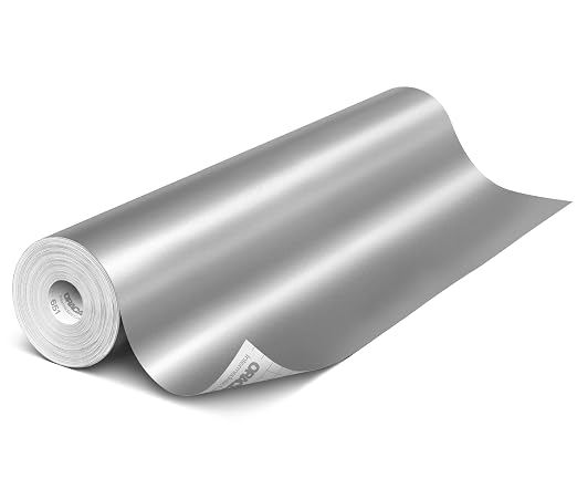 ORACAL 651 Matte Metallic Silver Grey Vinyl Durable Roll Easy to Weed Permanent by Orafol