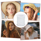 OLYCRAFT 50 Yards/45.7m White Wire Cotton Covered Cloth Covered Stem Floral Wire - Image 6