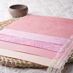 15Pcs Handmade Scrapbook Art Craft Textured Paper Colorful A5 sheet Mesh - Image 7