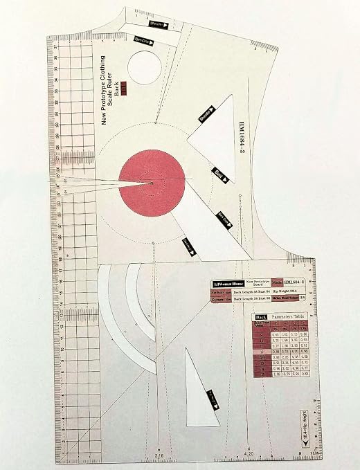 Fashion Design Sewing Ruler Set - Image 3