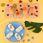 Sakolla 2 Pack 4 Cavity Popsicle Silicone Molds - Image 4