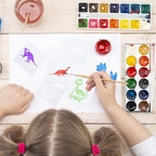Marspark 66 Pcs Small Stencils for Crafts Reusable 3 Inch Stencils for Painting - Image 5