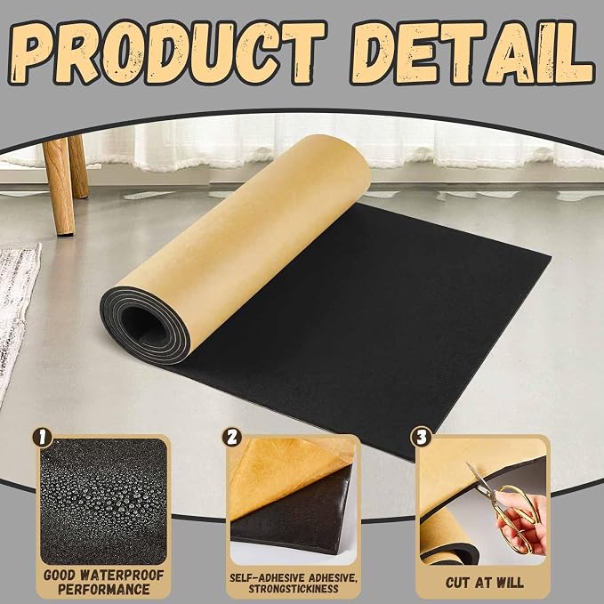 Pangda 1 Piece 78 x 24 x 1/8 Inch Extra Large Marine Foam Roll Closed Cell - Image 3