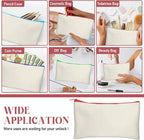 Legigo Blank Canvas Bag Zipper Pouch Makeup Bags Bulk - Image 5
