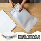 Frienda 120 Pcs Moving Dishes Packing Kit 30 Foam Sheets 90 Pcs 6-Size Plate - Image 5