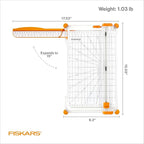 Fiskars Precision Paper Trimmer, Easy and Accurate Crafting Tool, Cuts Straight - Image 7