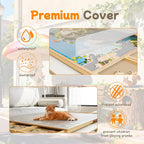 1500-Piece 34"x25.5" Wooden Rotating Puzzle Board - Image 4