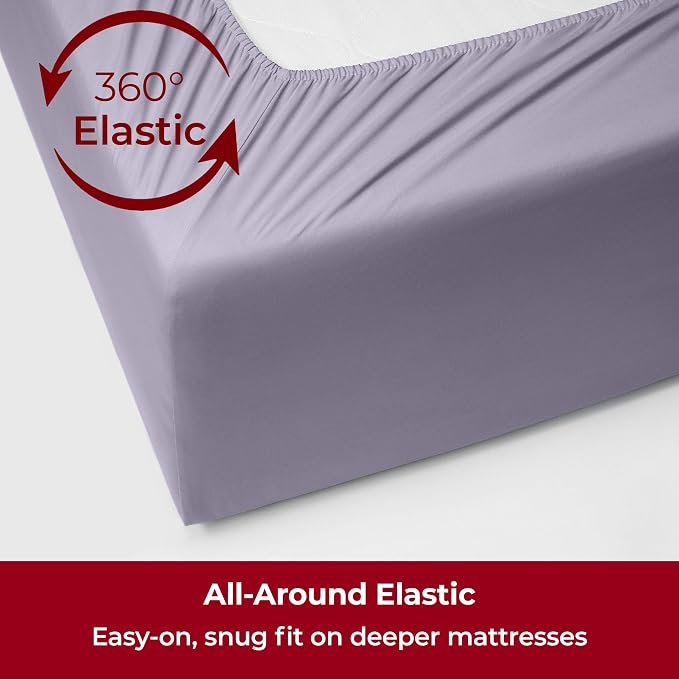 Mellanni Extra Deep California King Sheets - Image 5