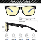 ANYLUV Blue Light Blocking Glasses Men Computer Gaming Glasses Lightweight - Image 6
