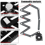Multi Angle Measuring Ruler, 12-Sided Angle Measurement, Tile Holes Measure - Image 3
